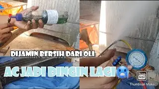 FLUSHING AC PAKAI BENSIN PERTALITE
