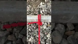 how to make a simple knot#ropes#ropeknots #diy #knottutorial #handmade #youtubeshorts #knot