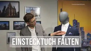 Einstecktuch falten