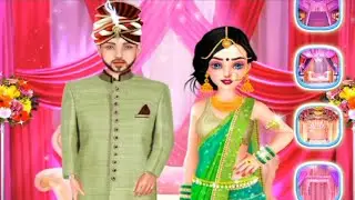 Why Indian Party Wear Is the *Best* Fashion #asmr #makeup