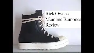 Rick Owens Mainline Ramones | Reviews