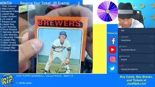 1975 TOPPS BASEBALL ROBIN YOUNT ROOKIE CARD!