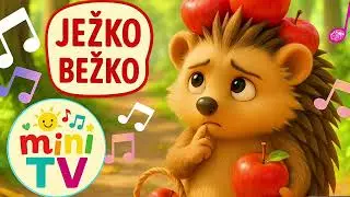 Ježko Bežko 🦔 Pesnička pre deti a najmen&scaron;&iacute;ch po slovensky - Pesničky o zvieratk&aacute;ch - Lakom&yacute; ježko