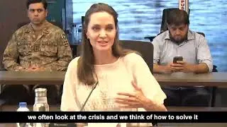 Angelina Jolie visit NFRCC          -          Floods in Pakistan