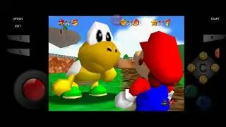Início de série do Mario super 64 começo