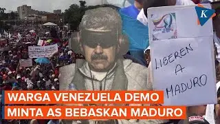 Warga Venezuela Turun ke Jalan Tuntut AS Bebaskan Maduro