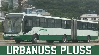 Apresentação Busscar Urbanuss Pluss Articulado Com Chassi Volkswagen 17-230 EOD