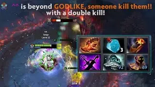 Abed Tinker Crushing Pubs w/ Overwhelming Blink 1st Item