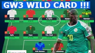 AFCON 2021 Fantasy GW3 Wild Card Draft