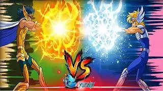 ❄️🎵 Camus vs Hyōga: Cero Absoluto ❄️♒ // Saint Seiya // Yuel Nix
