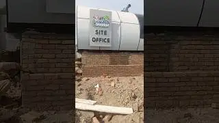 Capsule container for site office😦#construction #civilengineering #siteoffice #site #youtubeshorts