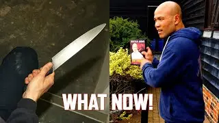 How to defend yourself a book against knife | Master Wong
