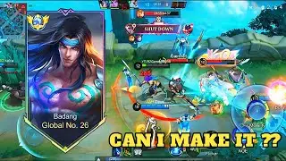 Nerfed badang vs buffed minsitthar exp lane 💪| badang best build 2025 🔥