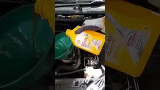 Isi Oli Mesin Avanza Veloz pake Shell 15 40