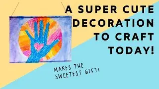 DIY Stained Glass Craft | Super Simple Art for Kids!