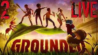 Jogando Grounded, enfretando todos os insetos - 🔴 AO VIVO 2