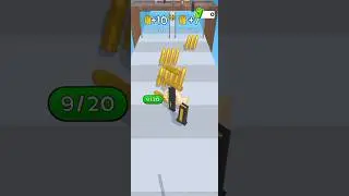 Monster Pocket Run  #game #toiletrush  #shorts  #iosgameplay (Android, iOS)