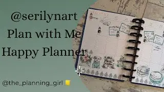 Plan With Me | Classic Happy Planner for Social Media ft@SerilynArtShop 