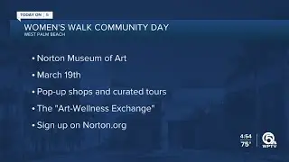 Art Wellness Exchange happening at Norton Museum of Art