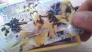 Ouverture de 6 booster pok&eacute;mon RUPTURE TURBO.
