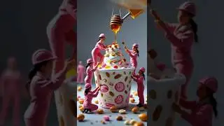 Gaunt Ice cream Making 😋&hearts;️😑#icecream #shorts #miniature #trending