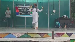 Kumaoni Dance Performance for auditions in Laxmibai College, Delhi University |