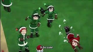 Santa Eri | Cute Moments| My hero academia [English Dub] #shorts