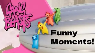 The Most HILARIOUS Gang Beasts Moments #gaming #gangbeastsfunnymoments 