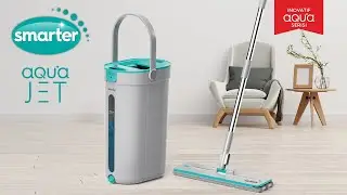 SMARTER AQUA JET (YENİ MODEL) TEMİZ VE KİRLİ SUYU AYIRMA ÖZELLİĞİ TABLET MOP TEMİZLİK SETİ PASPAS
