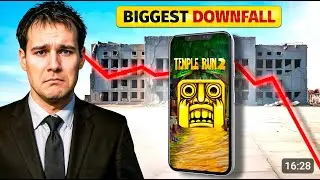 TEMPLE RUN 🎮 Biggest Game With the Saddest Ending   The Rise   Fall   Case Study   Live Hindi
