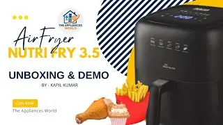 Inalsa Nutri Fry 3.5L Air Fryer Review | Oil-Free Cooking | Best Air Fryer for Home?