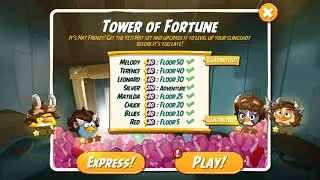 Tower Of Fortune - Day 9 for Yeti Hat Set - Angry Birds 2