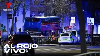 Accidente de autob&uacute;s deja varias v&iacute;ctimas mortales en Estocolmo, Suecia | Al Rojo Vivo | Telemundo