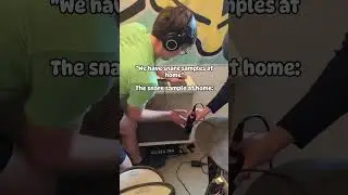 When mom won't buy you the good snare sample #band #indie #funny
