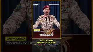 Houthi Israel War: Houthis Fire Deadly Ballistic Missiles Towards Tel Aviv Airport | WION Shorts
