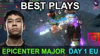 EPICENTER Major BEST PLAYS DAY 1 EU Highlights Dota 2 Time 2 Dota #dota2 #epicenter #epicgg