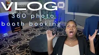 Vlog-360 бронирование фотобудки для 500 человек в день из моей жизни владелец 360 видеобудки