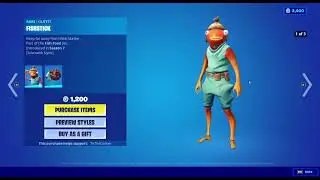 Buying The Fishstick Skin // Fortnite