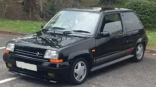 Renault 5 GT Turbo Drive Sound Acceleration