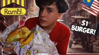FIRST TIME Trying RAMLY BURGER in Malaysia!