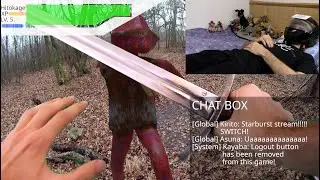 Sword Art Online MMORPG Gameplay in REAL LIFE - Episode 2: NPC Dialogue, Lagging Players, Boss Fight