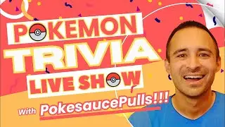 Pok&eacute;mon Trivia and Pack Opening! Let&rsquo;s get the sauce!