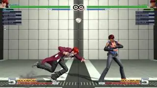 THE KING OF FIGHTERS XIV Iori No Micro Dash Command Throw combos