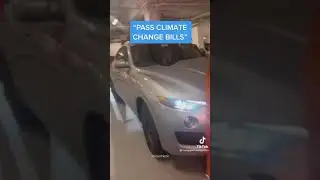 Climate change protestors harass Joe Manchin and blockade his car