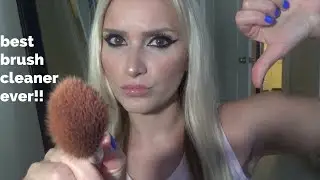How I Clean My Makeup Brushes | LadyLuckTutorials