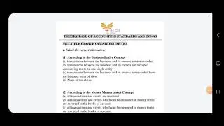L 2 || MCQ|| Accounting Principles and Concepts|| Jkssb|| FAA || Accountancy