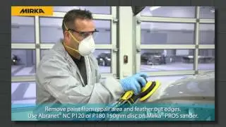 Mirka Non Corrosive Process Stage 1 Panel Repair