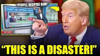 Трамп в ярости, поскольку новый опрос показал худшие цифры за всю историю