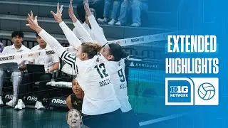 Maryland at Michigan State | Extended Highlights | Big Ten Volleyball | 10/19/2025