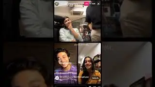 insta live Anuj bharat Ginn and ananya #shorts #youtubeshorts